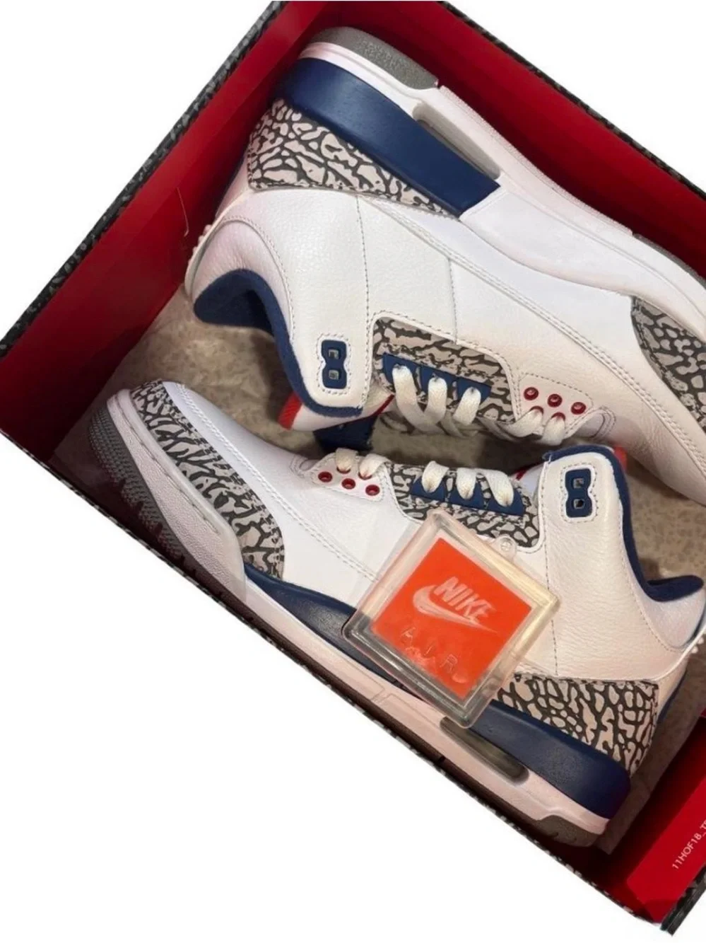 Air Jordan 3 True Blue ( 2016 ) size 8.5
